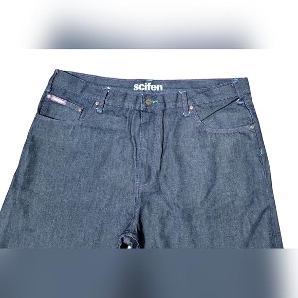 Scifen Men Jeans Size 38 Vintage - Picture 4 of 5
